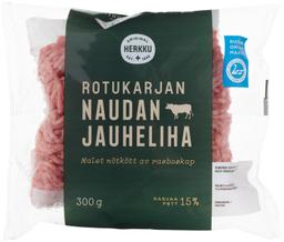 Herkku veisehakkliha 15% 300g