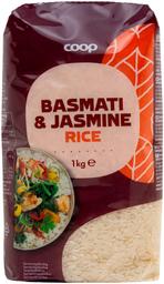 Coop basmati ja jasmiiniriis 1kg
