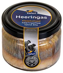 Kaluri Klassikalised heeringafilee tükid õlis 250g