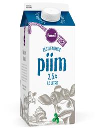 Farmi piim 2,5%, 1,5l