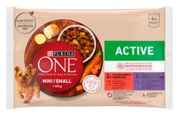 ONE Mini Active koeraeine 4*85g veise-kana