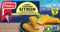 Findus Krõbedad sidrunimaitselised kalapulgad 250 g