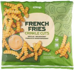 Coop lainelised friikartulid eelpraetud, külmutatud 500g