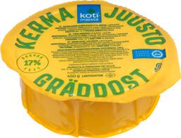 Kotimaista koorejuust 17%, 450 g