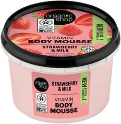 Kehakreem Stawberry&Milk, ORGANIC SHOP, 250ml