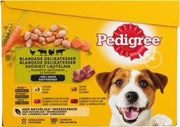 Pedigree Adult koeratoiduvalik kastmes, 12 x 100 g