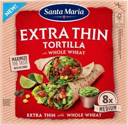 Santa Maria eriti õhukesed täisteranisujahust tortillad, 240 g