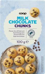 Coop piimashokolaadi tükid 100g küpsetamiseks