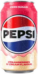 Pepsi maasika-, vanilli- ja koolamaitseline suhkruvaba 0.33L