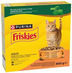 Friskies kuiv kassitoit kana ja juurviljad 800g