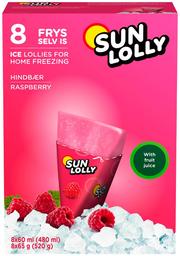 Sun Lolly vaarika jäätis 8x60ml
