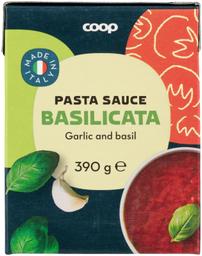 Coop tomatikaste küüslaugu ja basiilikuga 390g