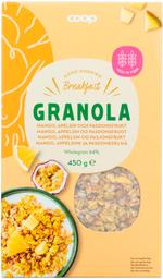 Coop granola mango, apelsini ja grenadilliga 450 g