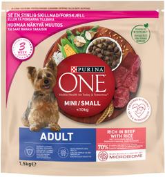 Purina One koeratoit väiksetele täiskasvanutele koertele 1,5kg