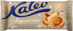 Karamellimaitseline valge šokolaad soolatud mandlitega, KALEV, 100 g