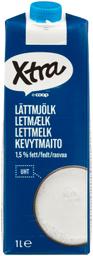 XTRA PIIM 1,5% 1L UHT
