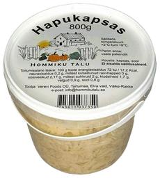 Hapukapsas ämbris Hommiku Talu 0,8kg