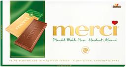 Merci Täispiimašokolaad sarapuupähkli- ja mandlitükkidega 100g