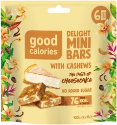 Mini batoonid GOOD CALORIES juustukook 17gx 6