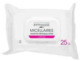 BYPHASSE Meigieemaldus salvrätikud mitsellaarveega 25tk