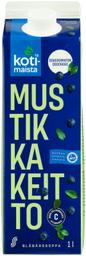 Kotimaista mustikakissell magustamata, 1l
