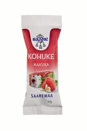 Saare vanilli kohuke metsamarjatäidise ja maasikamaitselise glasuuriga40g