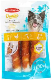 Best Friend närimisrullid koertele, kana 12cm 3tk