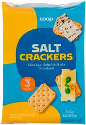 Coop soolakreekerid 3*100g