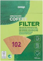 Coop kohvifilter 102/100 värvitu