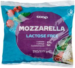 Coop Mozzarella soolvees laktoosivaba 17% rasva 125g