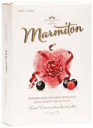 MARMITON Marmelaadisüdamed mahlaga vegan 200g (25tk)