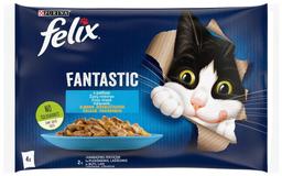 Fantastic kiisueine kalavalik, FELIX, 4x85 g