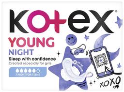Hügieeniside Young Night, KOTEX, 7 tk
