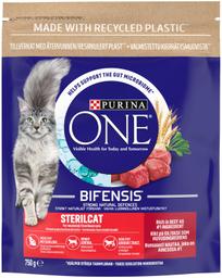 Purina One Sterilcat kuiv kassitoit veiseliha ja nisuga 750g