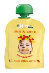 Muru Baby banaanimagustoidu smuuti mango-maasika-jogurti mahe 6k 90g