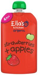 Ella´s Kitchen maasika-õunapüree 120 g, öko, alates 4-elukuust