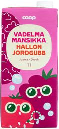 Coop vaarika-maasika mahlajook 1l
