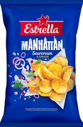 Estrella Manhattan hapukoore- ja sibulamaitselised kartulikrõpsud 275 g