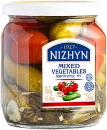 Nezhin marineeritud kurk-tomat segu nr.7, 450g