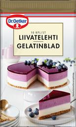 Dr. Oetker želatiinilehed 10 tk 17 g