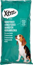 X-tra täissööt koertele lihaga, 7,5 kg