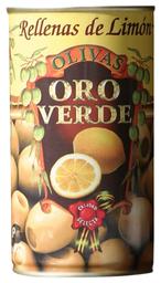 Oro Verde rolehised oliivid 350g sidrunitäidisega