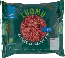 Kotimaista Mahe Veisehakkliha 17% 400G