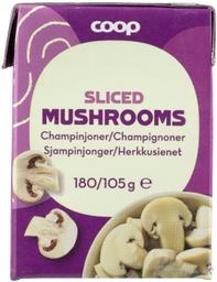 Coop viilutatud šampinjonid soolvees 180 g/105 g