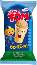 DO-RE-MI šokoladi-koorejäätis vahvlitopsis, VÄIKE TOM, 65 g