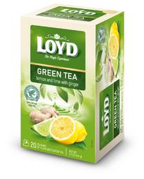 Loyd roheline tee 20*1.7g sidruni-laimi-ingverimaitseline