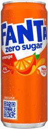 Fanta apelsini zero karastusjook 330ml