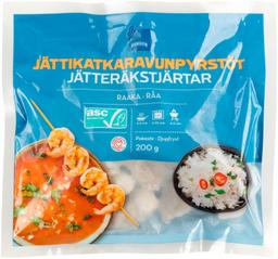Rainbow toored ja kooritud hiidkrevetid, 200g