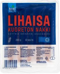 Kotimaista lihane viiner ilma kestata 280 g