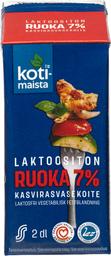 Toidukoor, 7% rasva 200 ml
